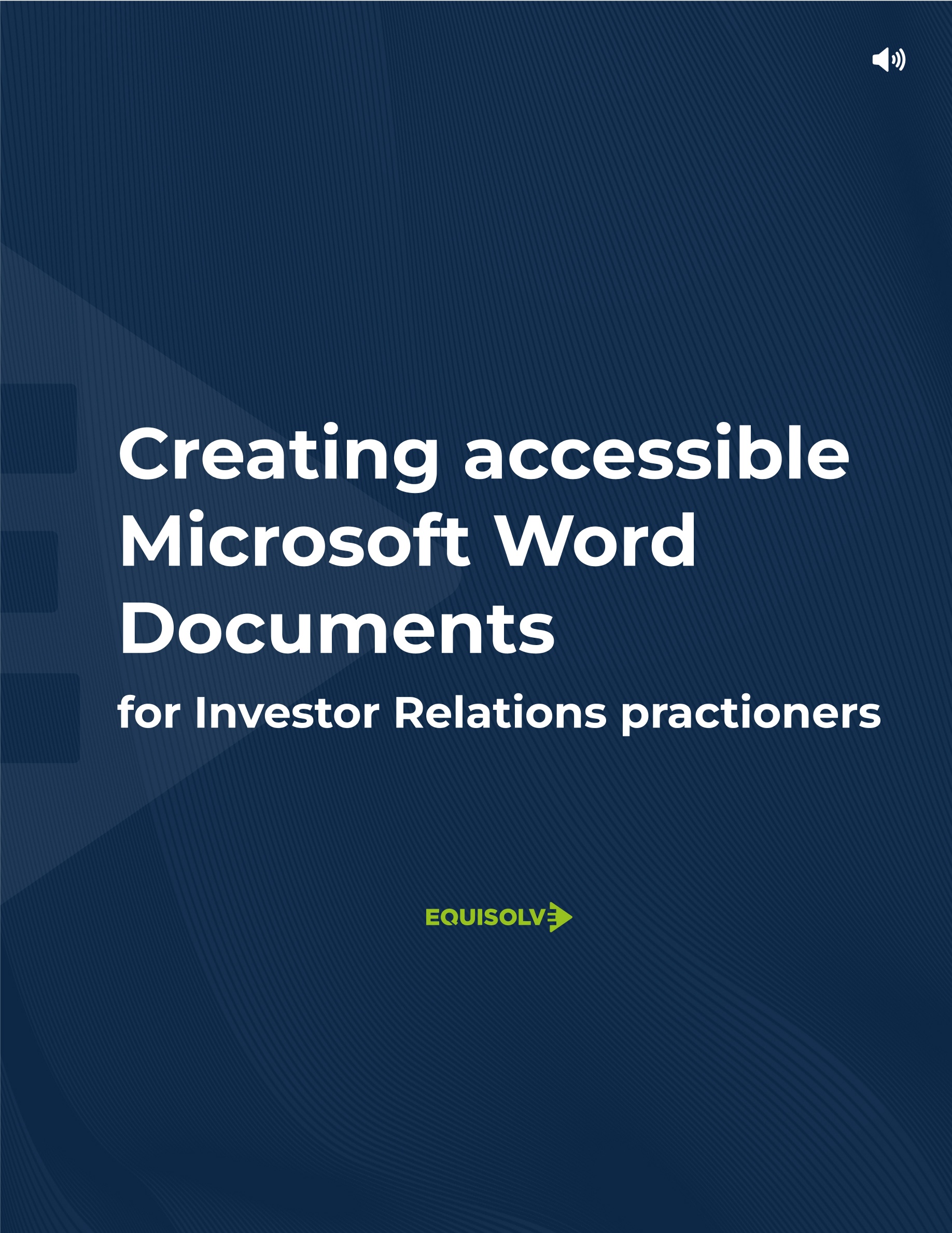 Download PDF: Creating Accessible Microsoft Word Documents